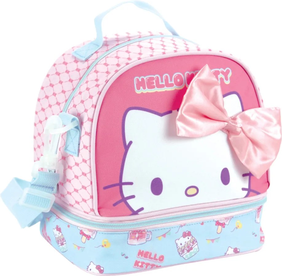Hello Kitty Cupcake thermo uzsonnás táska 21 cm