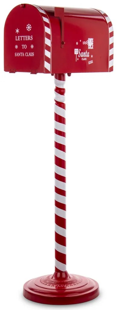 Skrzynka Na Listy metal czerwony 94x25x24 cmcm