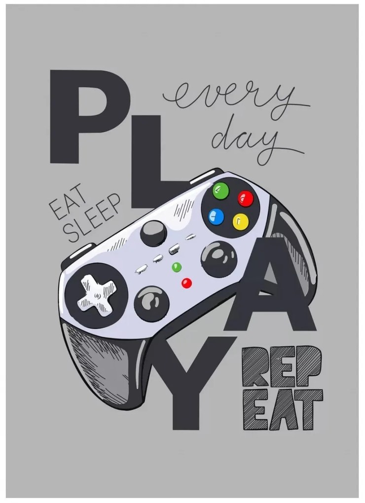 Gamer polár takaró 100x140cm