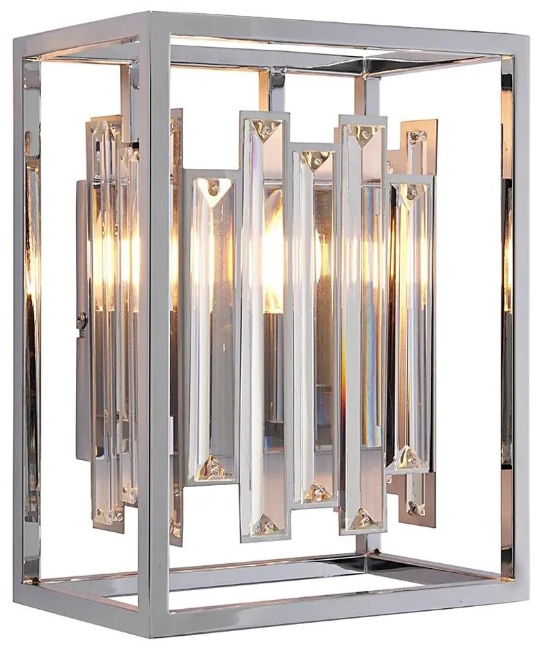 Endon 81932 - ACADIA fali lámpa 1xE14/40W/230V fényes króm