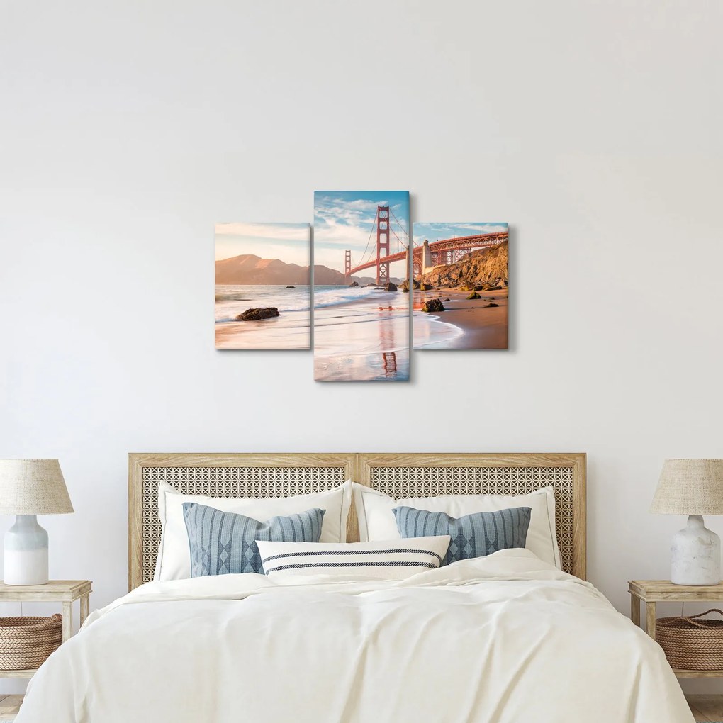 Kép - Golden Gate híd (90x60 cm)
