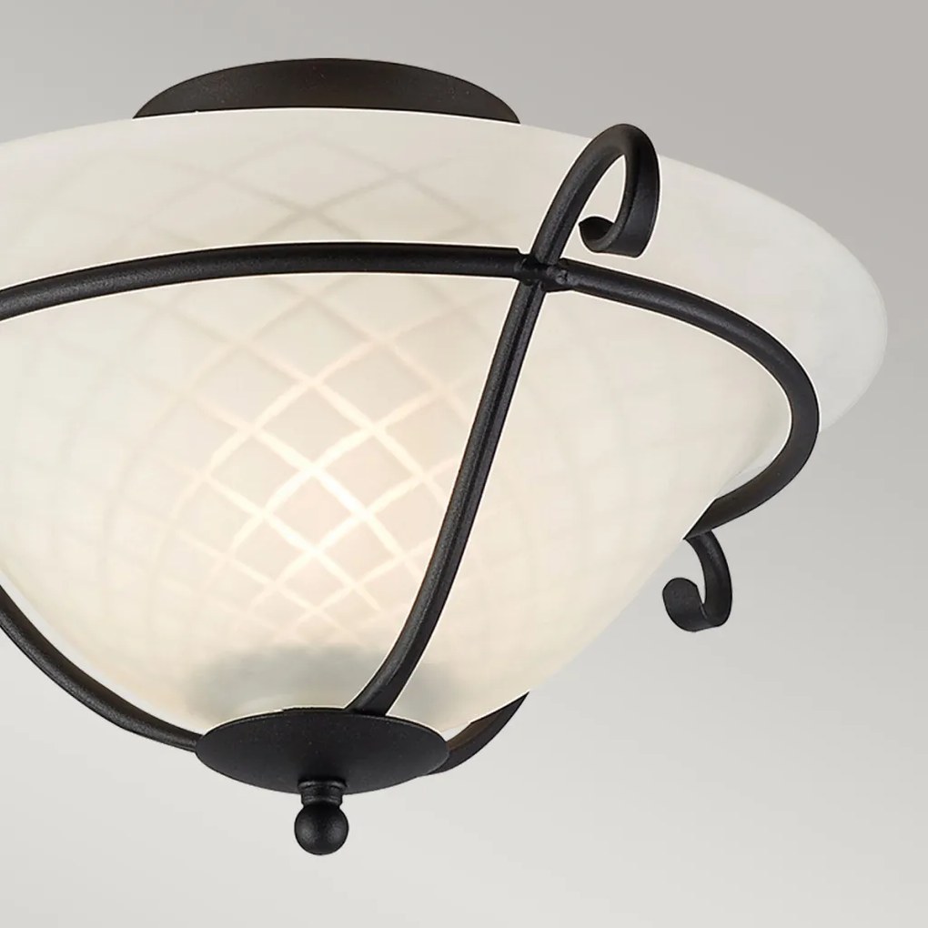 Elstead Lighting TORCHIERE TCH-F-BLACK Süllyesztett mennyezeti lámpa 1x60W/E27