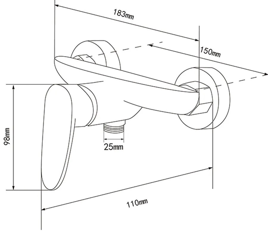 Colly zuhany csaptelep