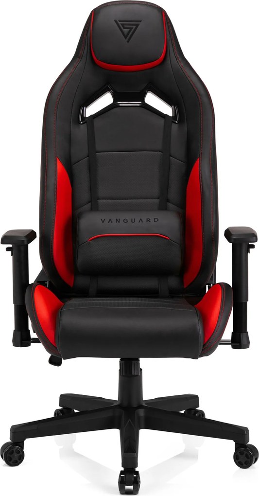 Gamer szék SENSE7 Vanguard fekete és piros