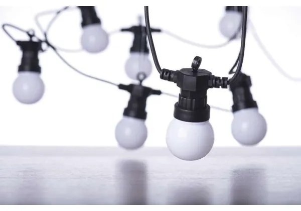 LED Kültéri dekorációs lánc 50xLED/10m IP44 fehér