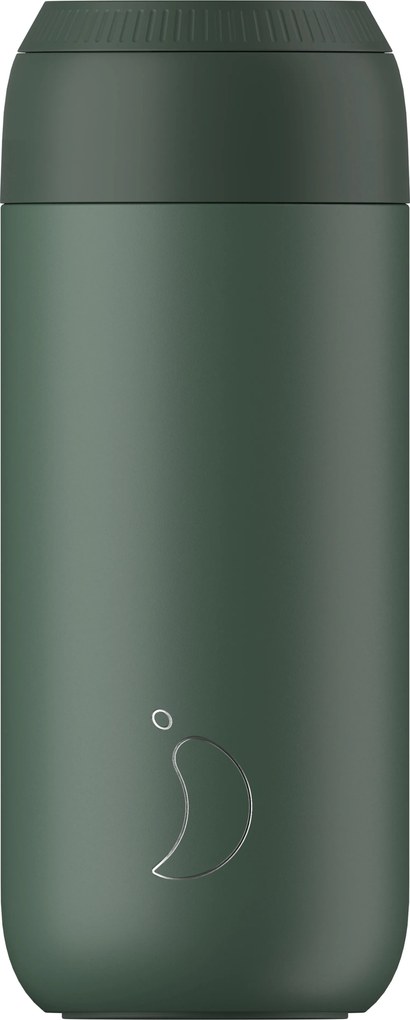 Chilly's Bottles termosz bögre - sötétzöld 500ml, 2. széria