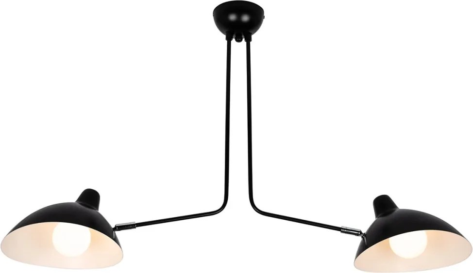 King Home RAVEN MD21178-2 Függőlámpa 2x40W/E27 IP20