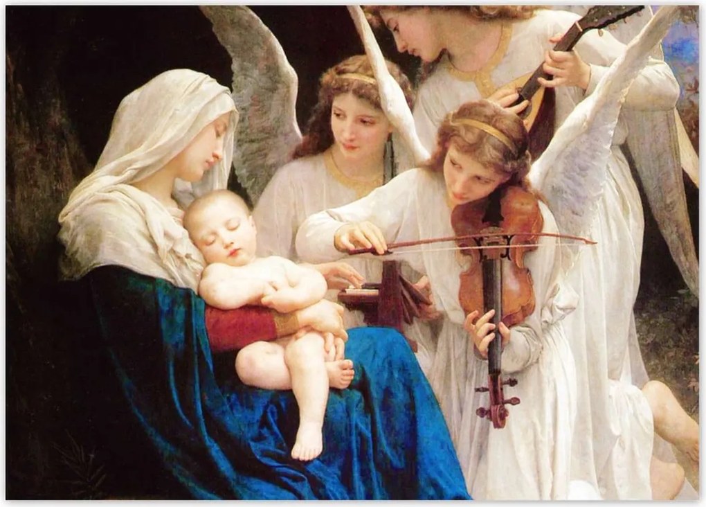 Poszterek 70x50 Bouguereau Song of Angels