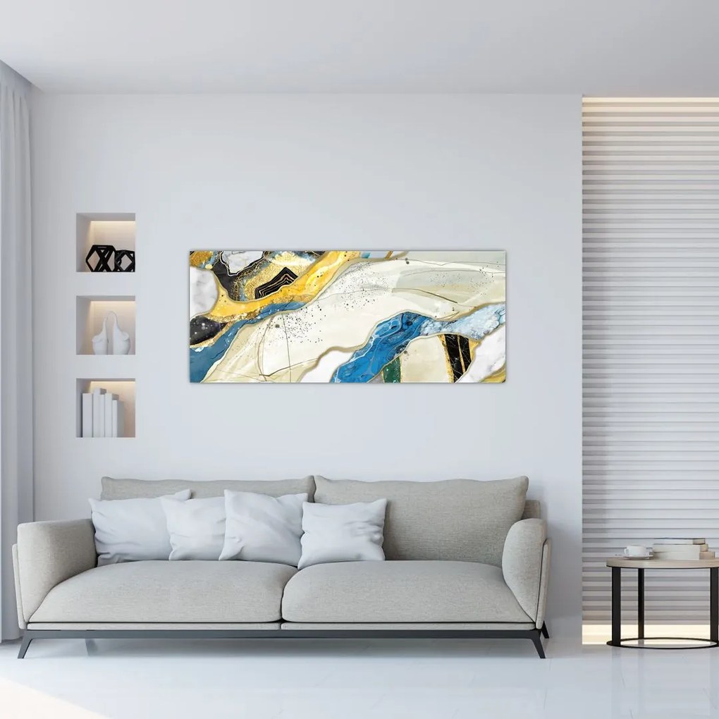 Kép - Színes márvány (120x50 cm)