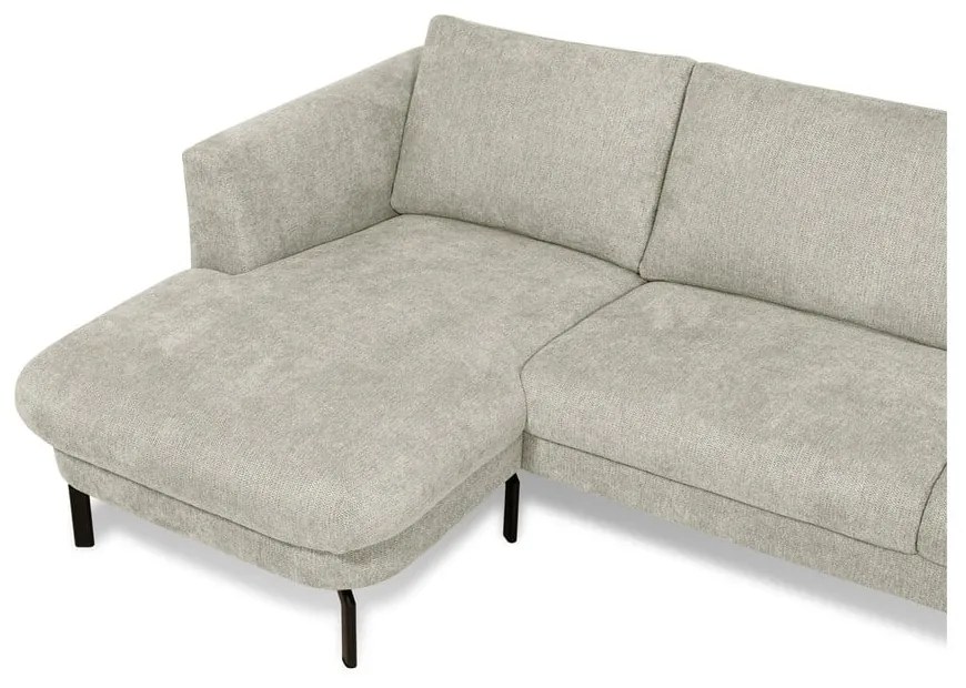 Világosszürke sarokkanapé (bal oldali) Gomero – Scandic