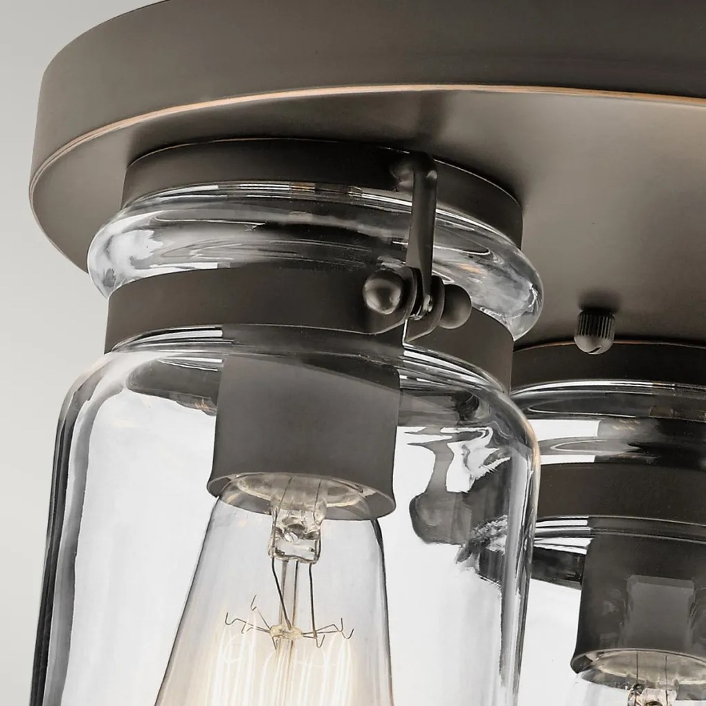 Kichler BRINLEY KL-BRINLEY-F-OZ Süllyesztett mennyezeti lámpa 3x60W/E27