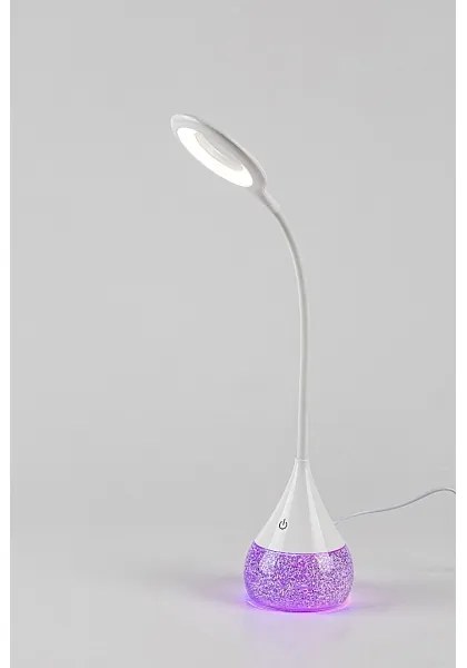 Rabalux 74248 - LED RGB Dimmelhető asztali lámpa VIVTER LED/4W/230V fehér