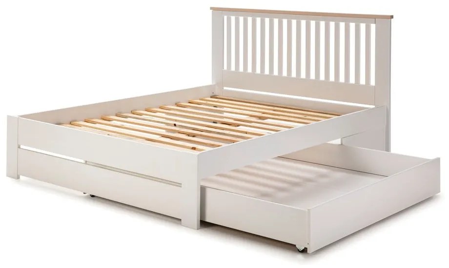 Enara fehér ágy alatti fiók, 137 x 147 cm - Marckeric