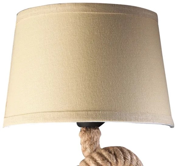 ONLI - Fali lámpa CORDA 1xE27/22W/230V bézs