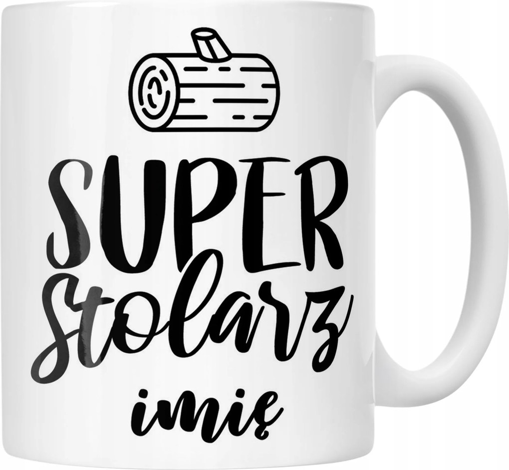 Kerámia bögre Személyre szabott Szuper Asztalos Ajándék