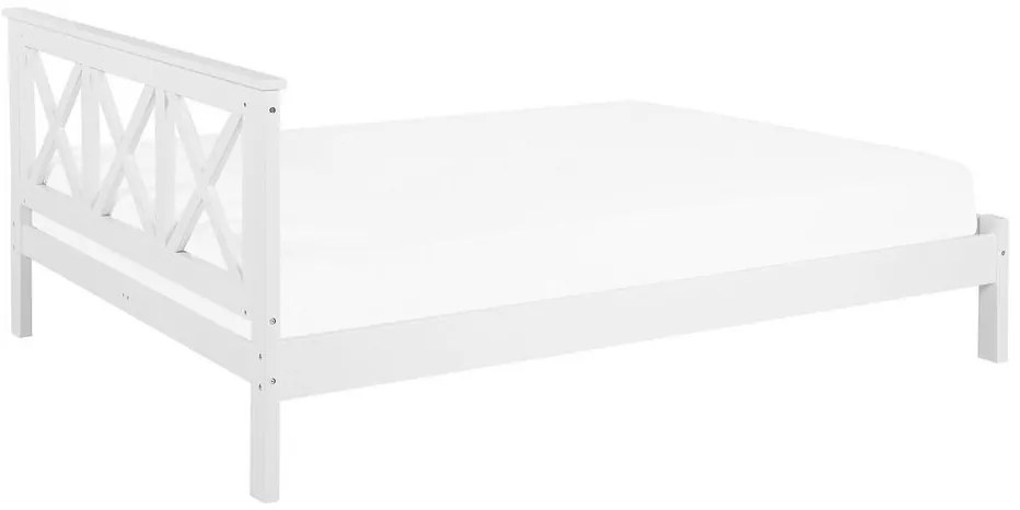 Franciaágy 180 cm Taylor (fehér) (ágyráccsal). 1076050
