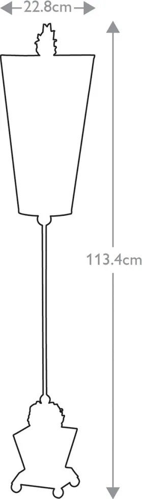 Flambeau PEONY FB-PEONY-TL Asztali lámpa 1x60W/E27