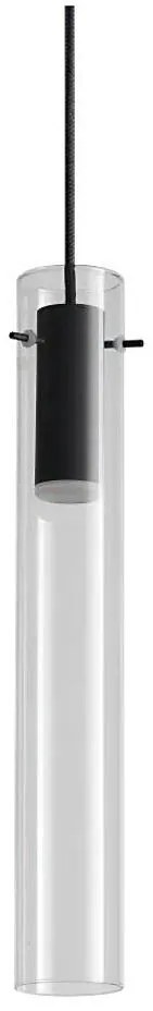 Ideal Lux - LED Csillár zsinóron FLAM LED/10W/230V átm. 6 cm CRI 90 átlátszó