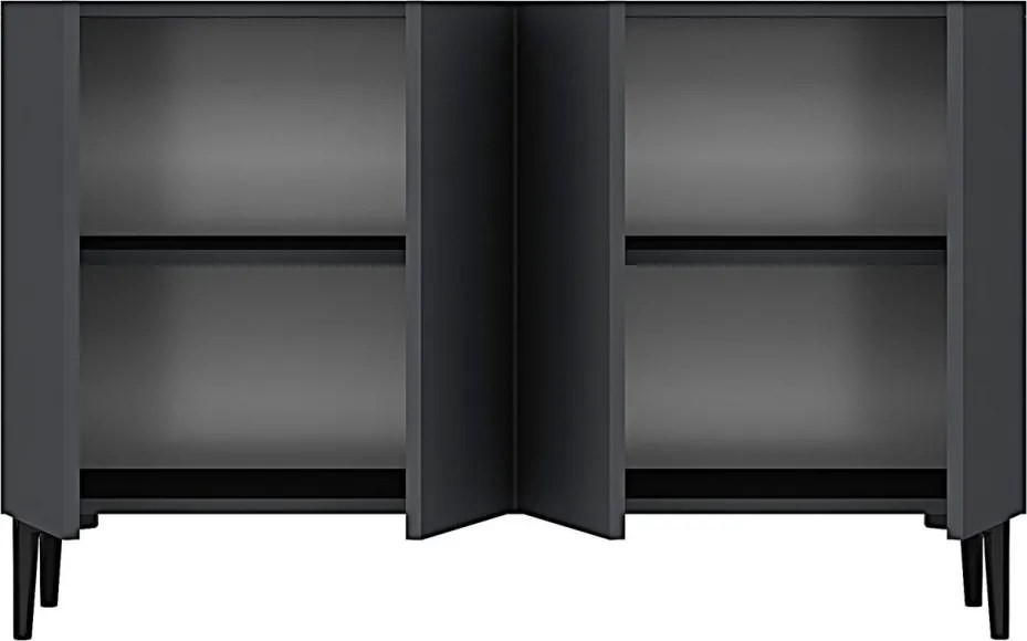 Aplos komód, antracit, 120 cm – TR555CHM1434