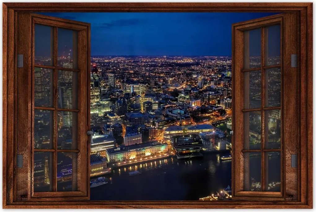 Poszterek 120x80 Éjszakai London