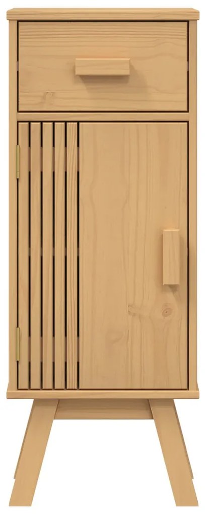 Fürdőszobai bútor szett fiókkal 4 pcs Barna 114 x 43 x 73.5 cm