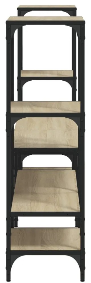 sonoma tölgyszínű szerelt fa TV-szekrény 206,5x28,5x95 cm