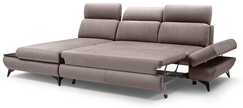 Sarok ülőgarnitúra Titan (középszürke) (B). 1098117