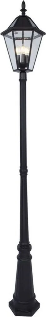 LUTEC 6951301189 LONDON Kandeláber Fekete IP44