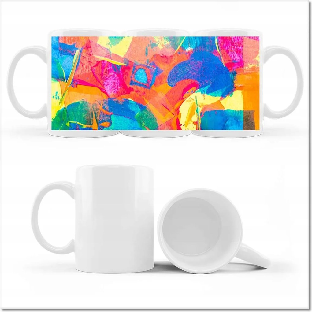 Fotós bögre Absztrakt Sam