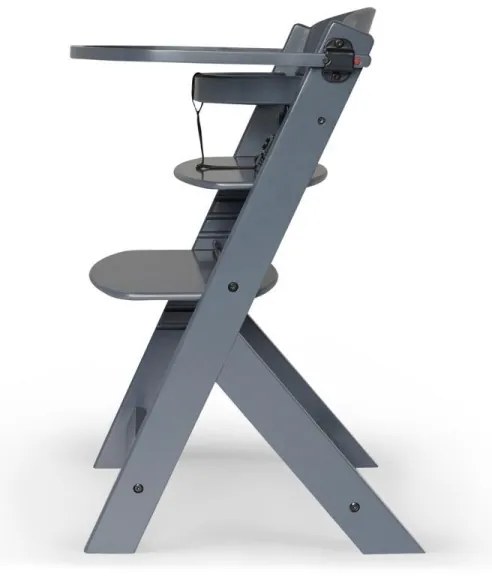 KINDERKRAFT - Gyermek étkezőszék ENOCK szürke