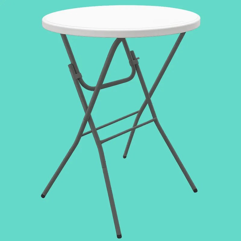 Összecsukható kerek "bárasztal"