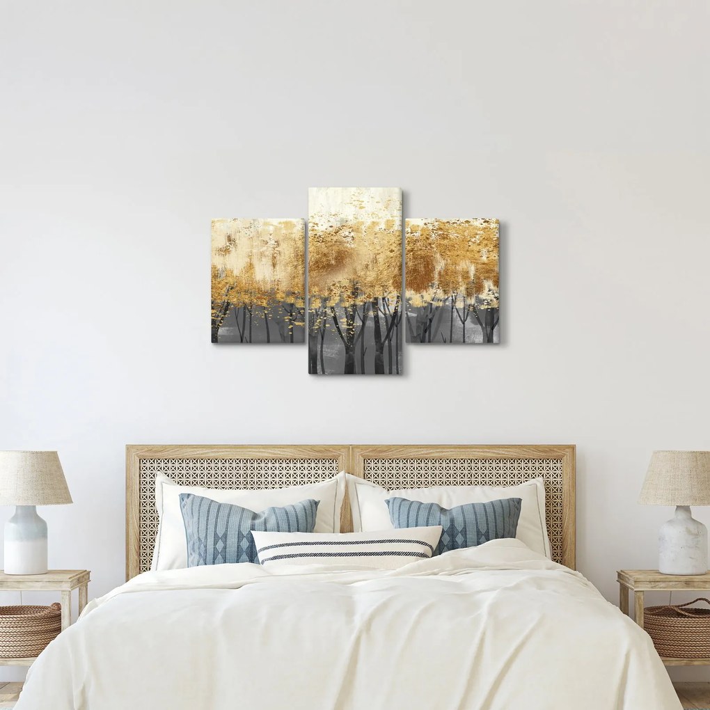Kép - Arany fák (90x60 cm)