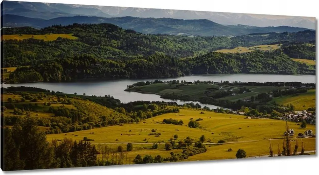 Festmények 115x55 Tájkép Pieniny