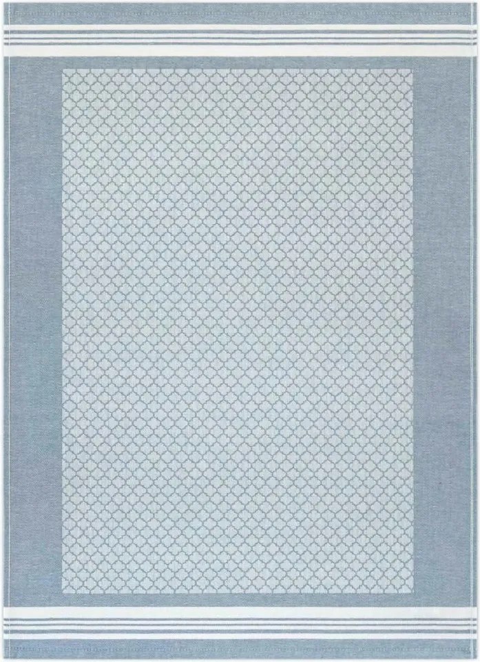 Konyhai törlőkendő 50x70 Marokkó kék marokkói lóhere Zwoltex