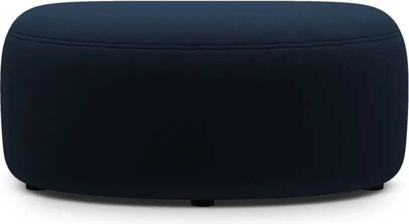 Kék bársony lábtartó Kate – Micadoni