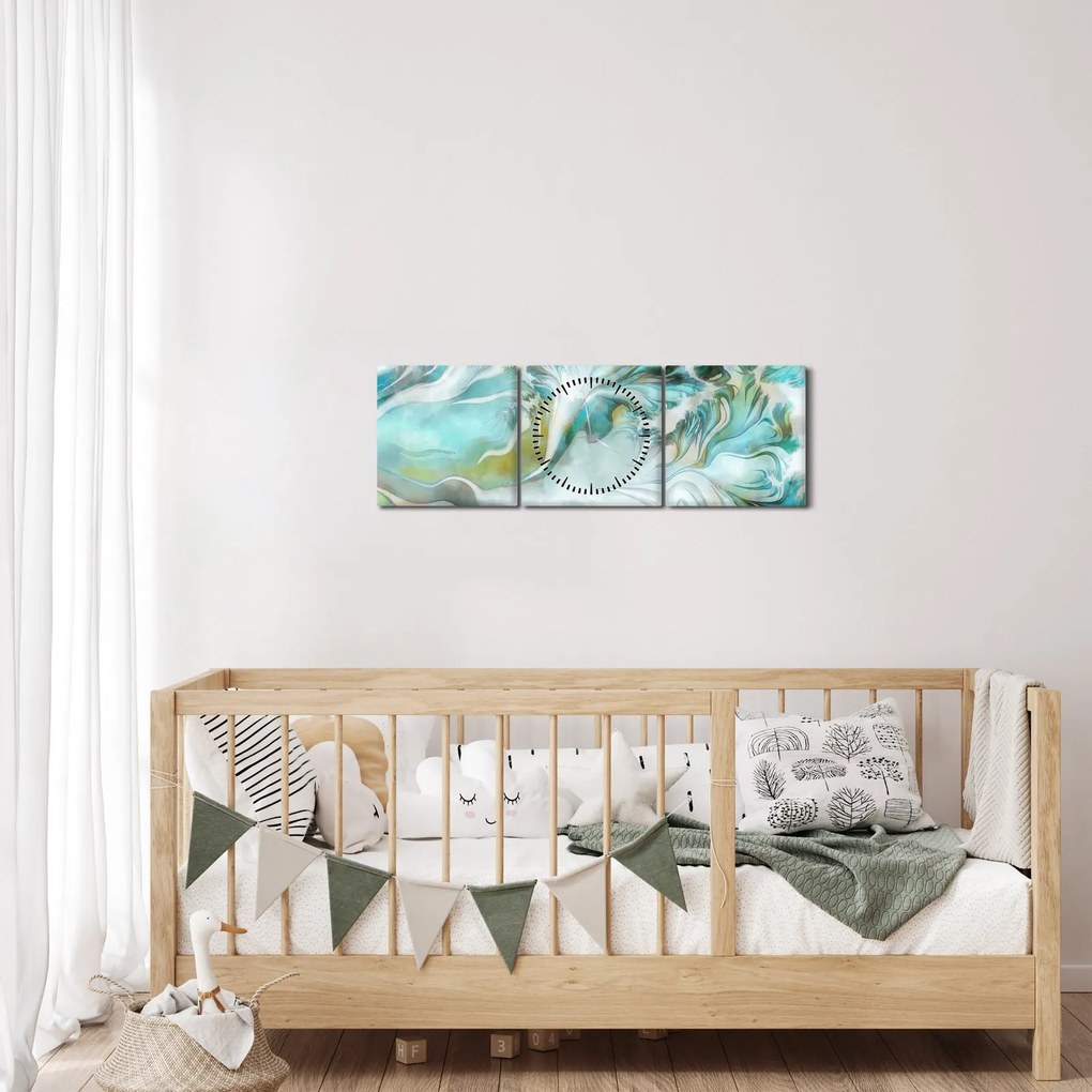 Kép - Absztrakt minták festése (órával) (90x30 cm)