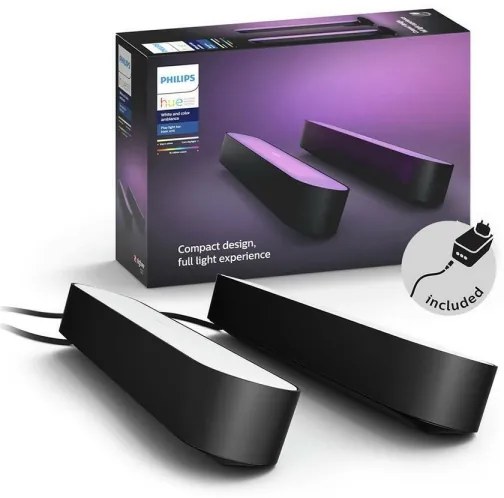 Philips - KÉSZLET 2x LED RGB Dimmelhető asztali lámpa Hue AMBIANCE LED/6W/230V