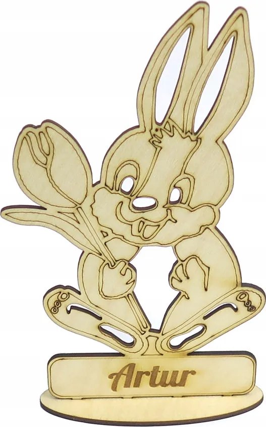 Húsvéti Nyuszi Névvel PE94 Állvány