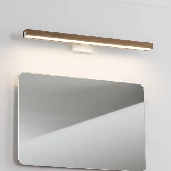 Brilagi-LED Fürdőszobai tükörmegvilágítás WOODY MIRROR LED/12W/230V IP44 tölgy/fehér