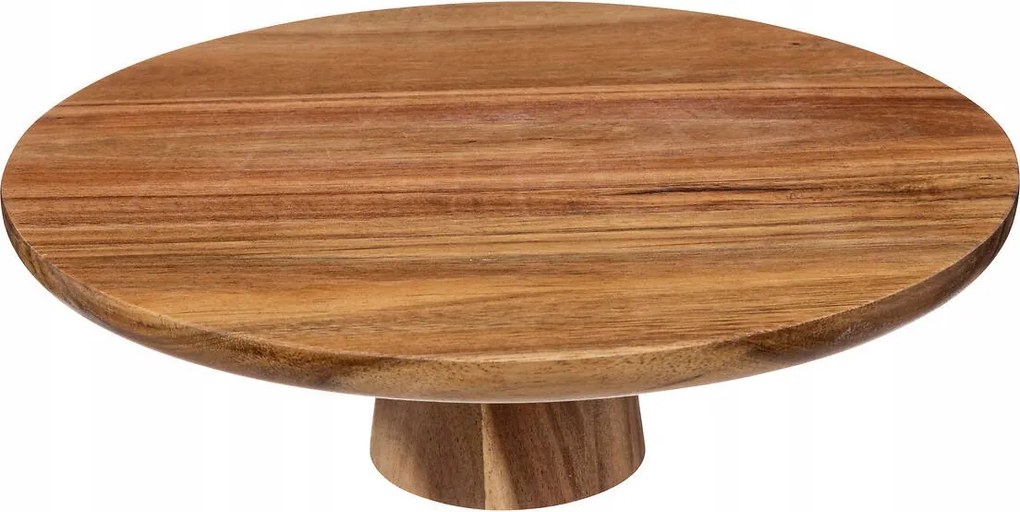 Sütemény Fa Kerek Lábon Nagy Barna Ø 28 cm