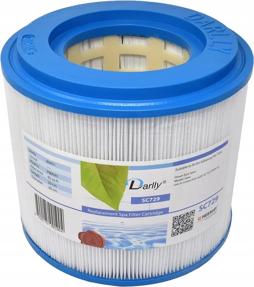 Spa Jacuzzi szűrő Darlly SC729 (197mm)