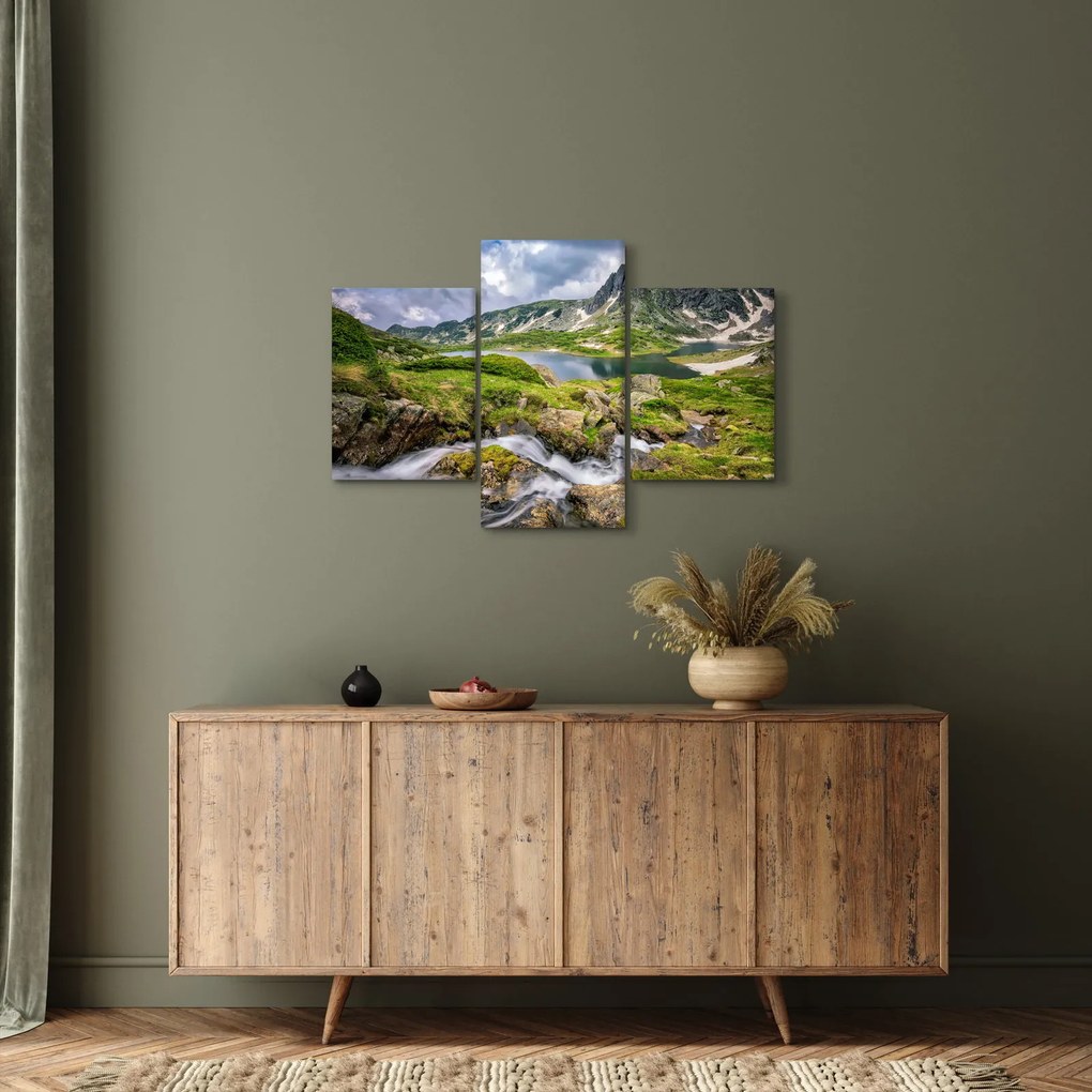 Kép - Kilátás a Rila hegyre (90x60 cm)