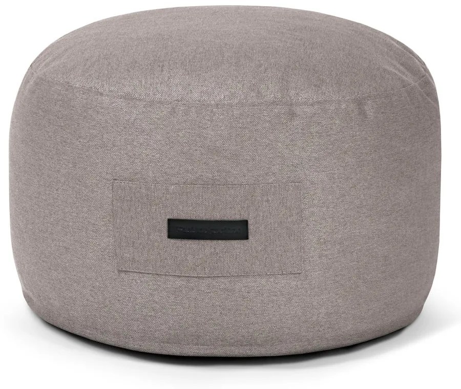 Szürkésbézs puff Om 60 – SLOWDOWN