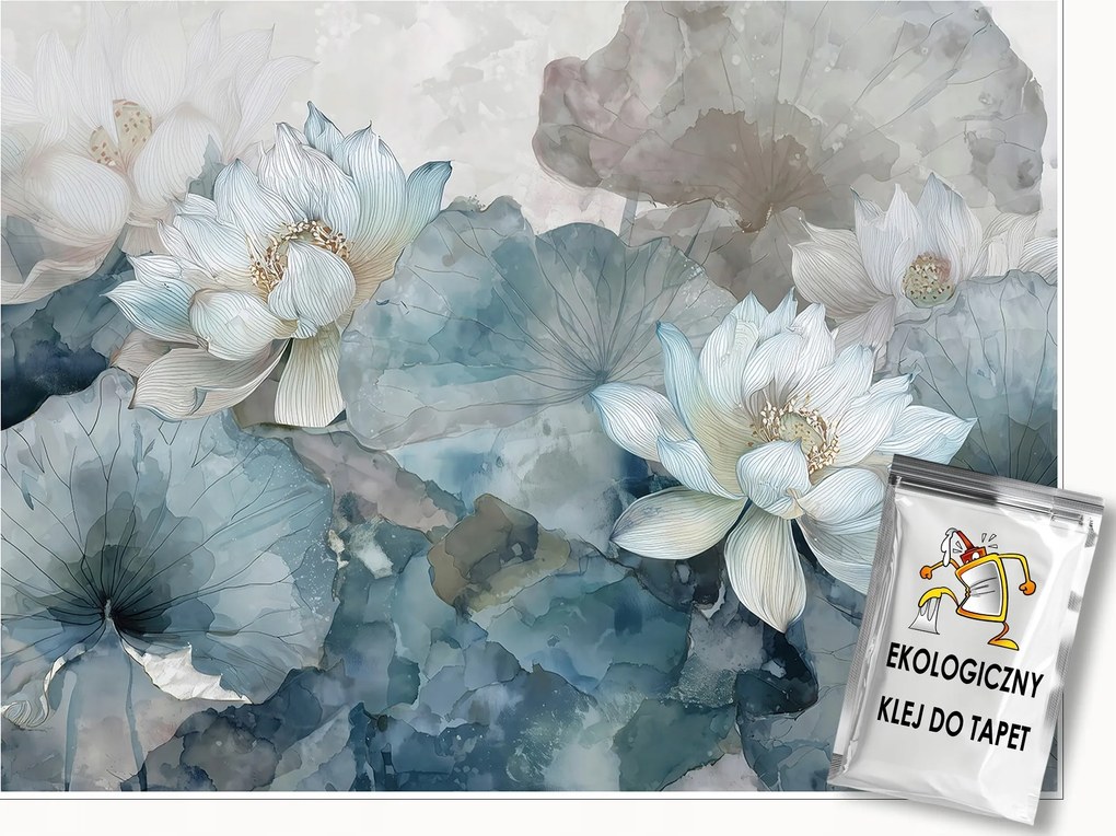 Fotótapéta Virágok Beton Loft Absztrakt Fal Hálószoba Nappali 200x140