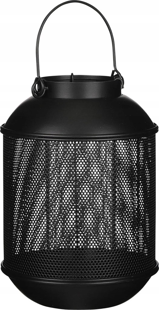 Borneo Edelman Fém Lámpás, Fekete