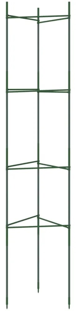 2 db acél és polipropilén paradicsomketrec 154 cm