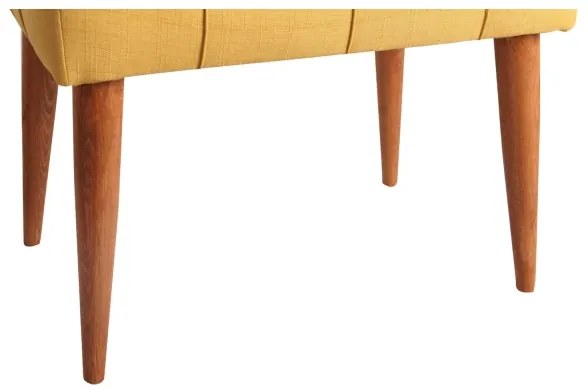 LUMI puff 40x58 cm, sárga