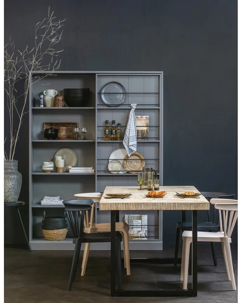 Tablo étkezőasztal mangó asztallappal, 180 x 90 cm - WOOOD