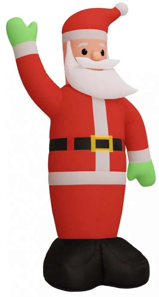 felfújható karácsonyi Mikulás LED-ekkel 370 cm