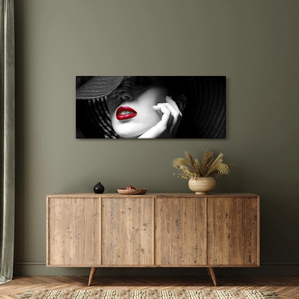 Kép - Nő kalappal (120x50 cm)